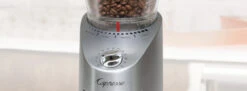 Capresso Infinity Plus Conical Burr Coffee Grinder In Metal -Coffee Machine InfinityPlusStainless Hero