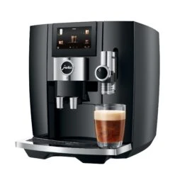 JURA J8 Super-Automatic Espresso Machine - Piano Black -Coffee Machine J8 pss2 PB SL