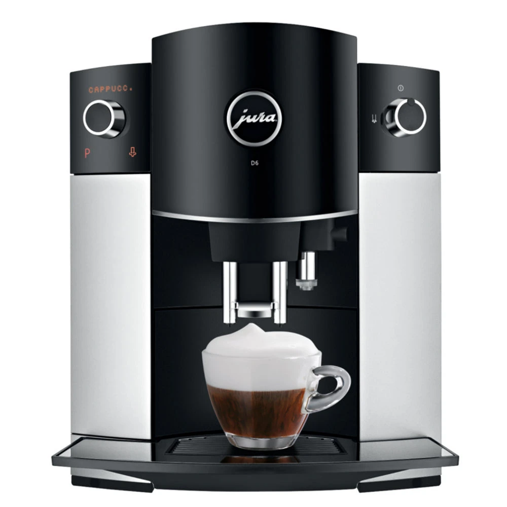 JURA D6 Espresso Machine - Platinum 4 JURA D6 Espresso Machine - Platinum - Image 2
