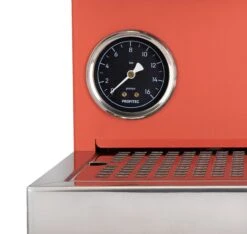 Profitec GO Espresso Machine - Red -Coffee Machine ProfitecGO rot Manometer