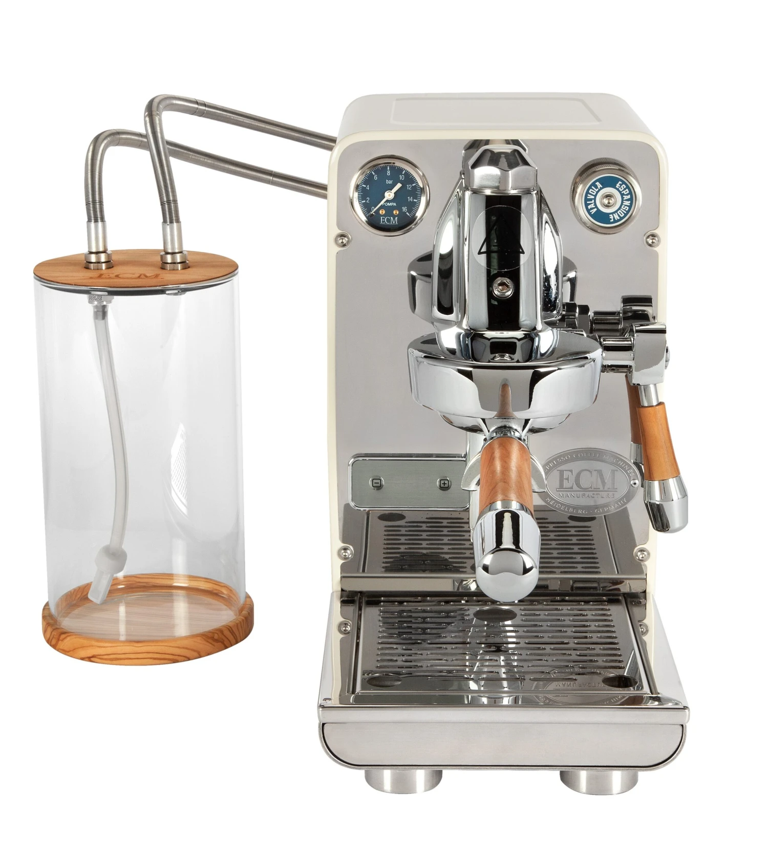 ECM Puristika Single-Boiler Espresso Machine Cream 3 ECM Puristika Single-Boiler Espresso Machine Cream