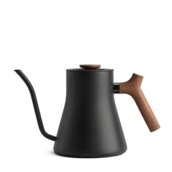 Fellow Stagg EKG Pro 0.9L Pour Over Kettle - Matte Black With Walnut Accents -Coffee Machine StaggEKGPro MatteBlackWalnut 2