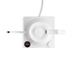 Fellow Stagg EKG Pro 0.9L Pour Over Kettle - Matte White -Coffee Machine StaggEKGPro MatteWhite TopDown