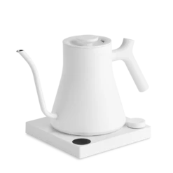 Fellow Stagg EKG Pro 0.9L Pour Over Kettle - Matte White -Coffee Machine StaggEKGPro MatteWhite WithBase 1