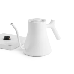 Fellow Stagg EKG Pro 0.9L Pour Over Kettle - Matte White -Coffee Machine StaggEKGPro MatteWhite WithBase 2