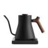 Fellow Stagg EKG Pro Studio Edition 1L Pour Over Kettle - Matte Black With Walnut Accents -Coffee Machine StaggEKGProStudioEdition MatteBlackWalnut 1