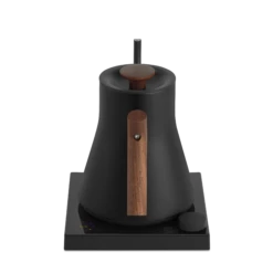 Fellow Stagg EKG Pro Studio Edition 1L Pour Over Kettle - Matte Black With Walnut Accents -Coffee Machine StaggEKGProStudioEdition MatteBlackWalnut WithBase 3