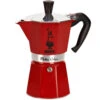 Bialetti Moka Express Rosso 6-Cup Moka Pot -Coffee Machine bialetti moka express moka color stovetop coffeemaker in red