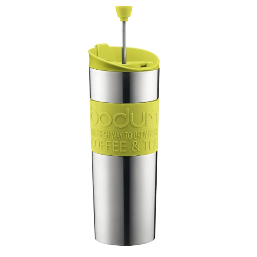 Bodum 15oz Traveling French Press Coffee Maker In Green 3 Bodum 15oz Traveling French Press Coffee Maker In Green