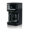 Braun KF7000BK BrewSense Coffee Maker In Black -Coffee Machine kf7000 angled