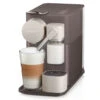DeLonghi Nespresso Lattissima One In Slate -Coffee Machine lattissimaone slate side milk
