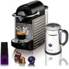 Nespresso C60 Pixie Electric Titan And Aeroccino Plus 1 Nespresso C60 Pixie Electric Titan And Aeroccino Plus -Coffee Machine nespresso c60 pixie electric titan and aeroccino plus