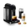 Nespresso VertuoLine In Matte Black And Aeroccino Plus -Coffee Machine nespresso vertuoline matte black combo 1