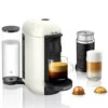 Nespresso VertuoPlus And Aeroccino Bundle In White -Coffee Machine nespresso vertuoplus bundle in white breville
