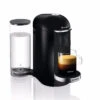 Nespresso VertuoPlus Deluxe Espresso Machine In Black -Coffee Machine nespresso vertuoplus deluxe in piano black breville