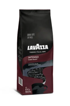 Lavazza Intenso Dark Roast Drip Coffee -Coffee Machine websize 340g softpack intenso sx 1