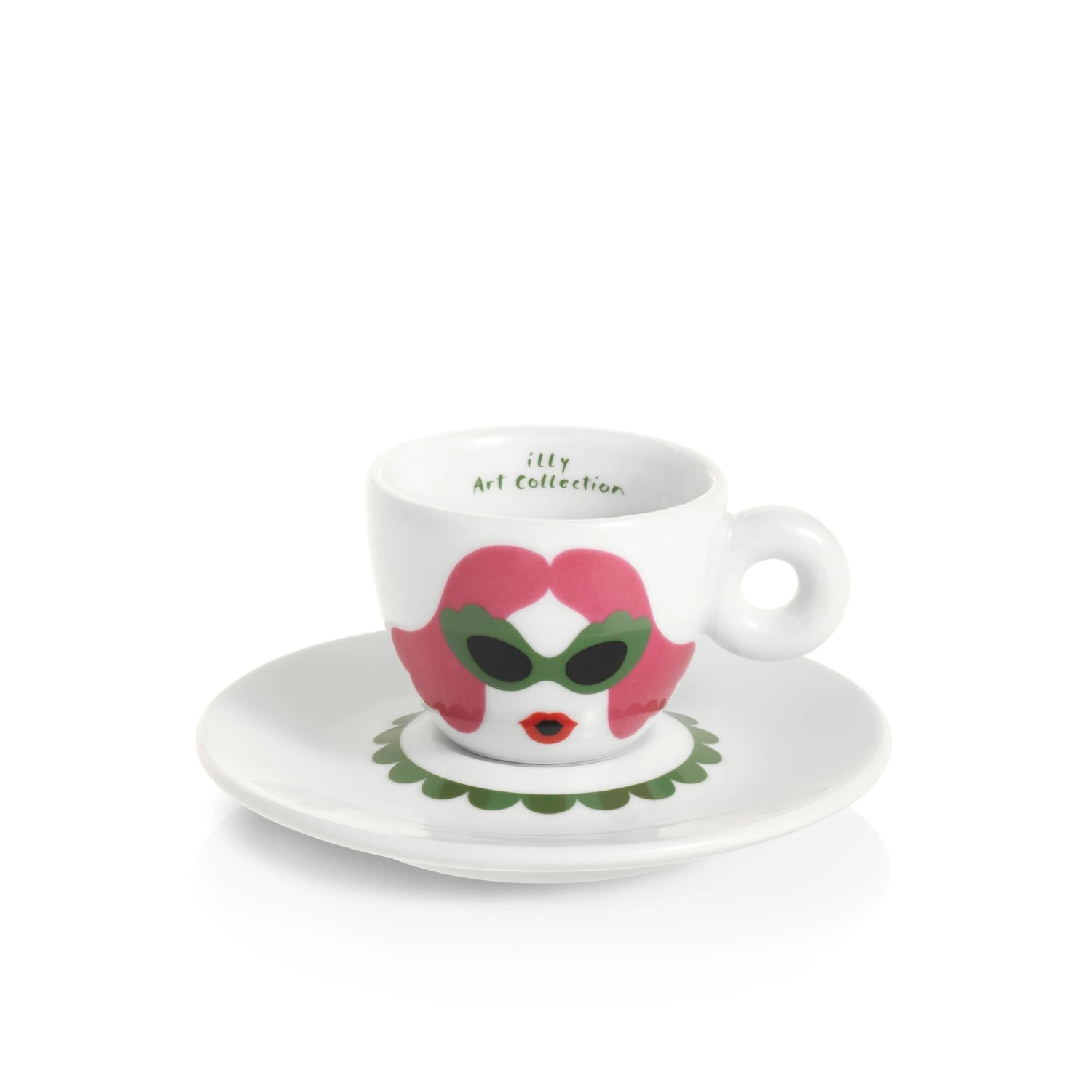 Illy Art Collection Olimpia Zagnoli Espresso Cups - Set Of 6 7 Illy Art Collection Olimpia Zagnoli Espresso Cups - Set Of 6 - Image 5