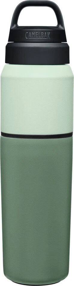 Camelbak MultiBev 22 Oz Bottle / 16 Oz Cup In Moss -Coffee Machine 2424301065 V3