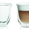DeLonghi Creamy Collection - 6 Cappuccino Glasses 2 DeLonghi Creamy Collection - 6 Cappuccino Glasses -Coffee Machine 5513214601 CappuccinoGlasses BeautyShot lowres