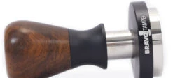 Bravo Espresso Tamper Dark Wood Handle 54.7mm -Coffee Machine BravoTamper Hero DW 54