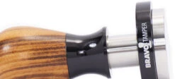Bravo Espresso Tamper Light Wood Handle 54.7mm -Coffee Machine BravoTamper Hero LW