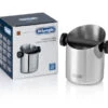 DeLonghi Knock Box - Stainless Steel -Coffee Machine DLSC059 BattiFiltro