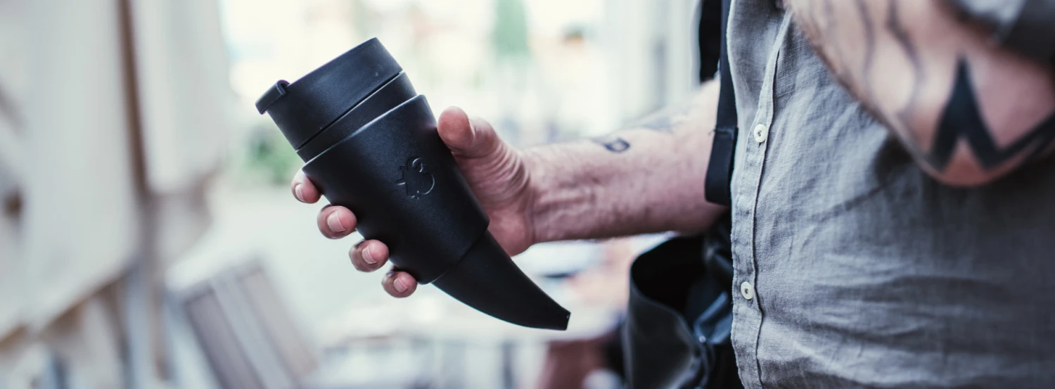 Goat Story Black Leather Goat Mug 12oz 5 Goat Story Black Leather Goat Mug 12oz - Image 3