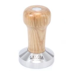 Gaggia Logo Ashwood Handle Tamper -Coffee Machine IMG 6639