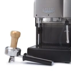 Gaggia Logo Ashwood Handle Tamper -Coffee Machine IMG 6642