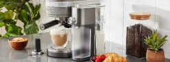 KitchenAid® Automatic Milk Frother Attachment - Charcoal Grey -Coffee Machine KitchenaidMilkFrotherCharcoalGreyBanner
