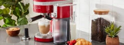 KitchenAid® Automatic Milk Frother Attachment - Empire Red -Coffee Machine KitchenaidMilkFrotherEmpireRedBanner