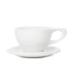 NotNeutral Large Latte Cup And Saucer - White -Coffee Machine LINO L Latte White