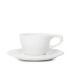 NotNeutral Cappuccino Cup And Saucer - White