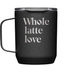 Camelbak Whole Latte Love Horizon Camp Mug 12 Oz In Black