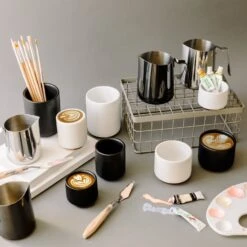 Fellow Eddy Steaming Pitcher 12oz - Polished Steel 10 Fellow Eddy Steaming Pitcher 12oz - Polished Steel -Coffee Machine MontyEddyxLatteArt FullLineUp PSD 2 82c14dd7 8ae0 4b28 a325 130aaa3027b6