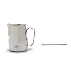 Lelit Milk Jug With Latte Art Pen - 11.8oz -Coffee Machine PitcherandPen