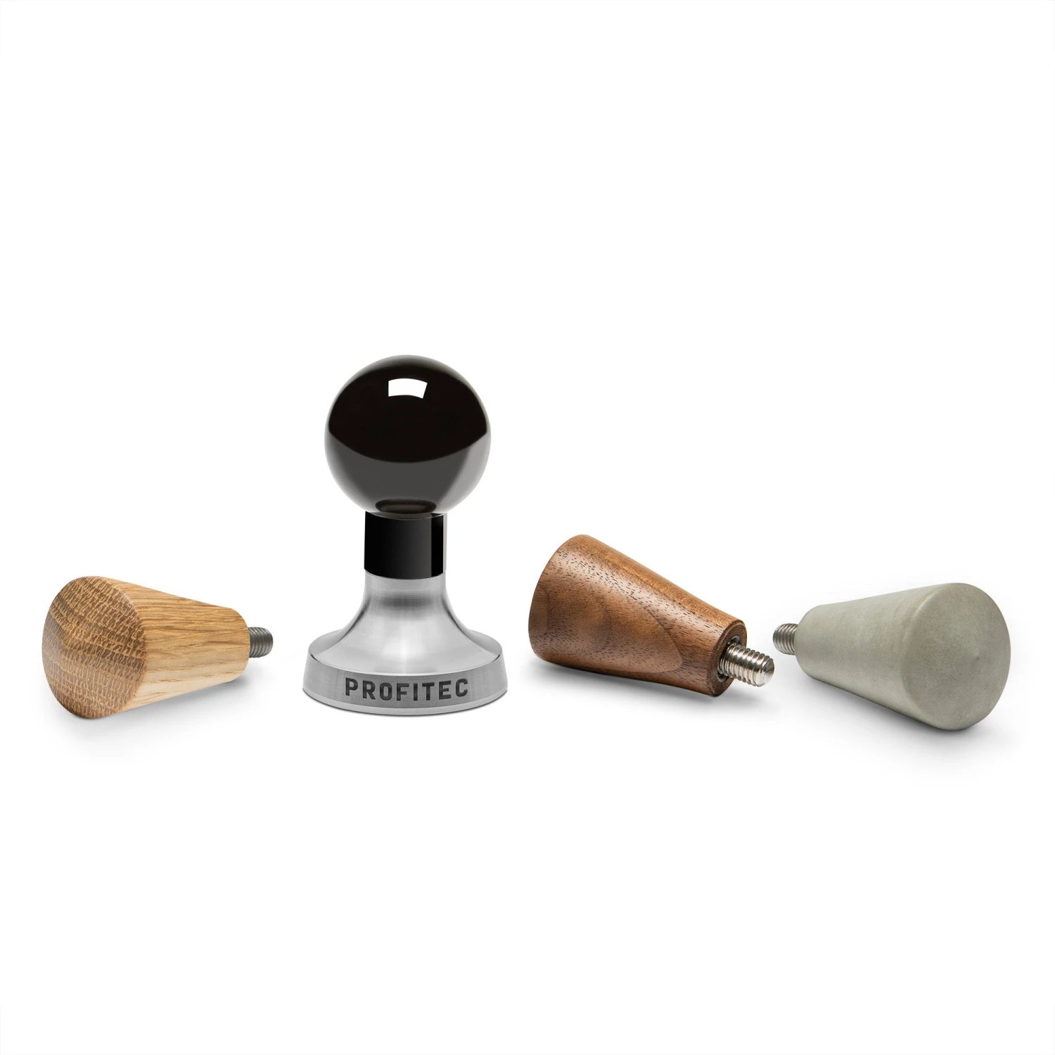 Profitec Tamper Handle - Oak 4 Profitec Tamper Handle - Oak - Image 2