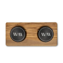 Wiedemann Hangup 2pc Equipment Rack - Olive Wood -Coffee Machine WMHANGUP2OW 04