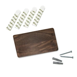 Wiedemann Hangup 2pc Equipment Rack - Walnut -Coffee Machine WMHANGUP2WL 06