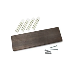 Wiedemann Hangup 3pc Equipment Rack - Blackened Oak -Coffee Machine WMHANGUP3BO 06