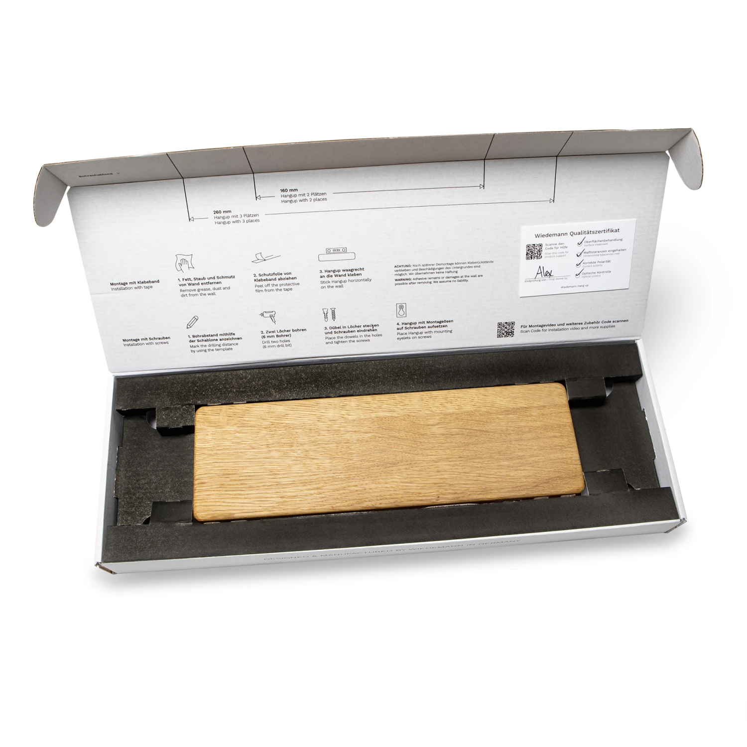 Wiedemann Hangup 3pc Equipment Rack - Oak 7 Wiedemann Hangup 3pc Equipment Rack - Oak - Image 5